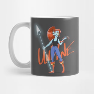 Undyne's Grafitti Mug